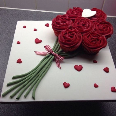 Капкейки "Букет" купить - междуреченск.сладкоежкин.рф